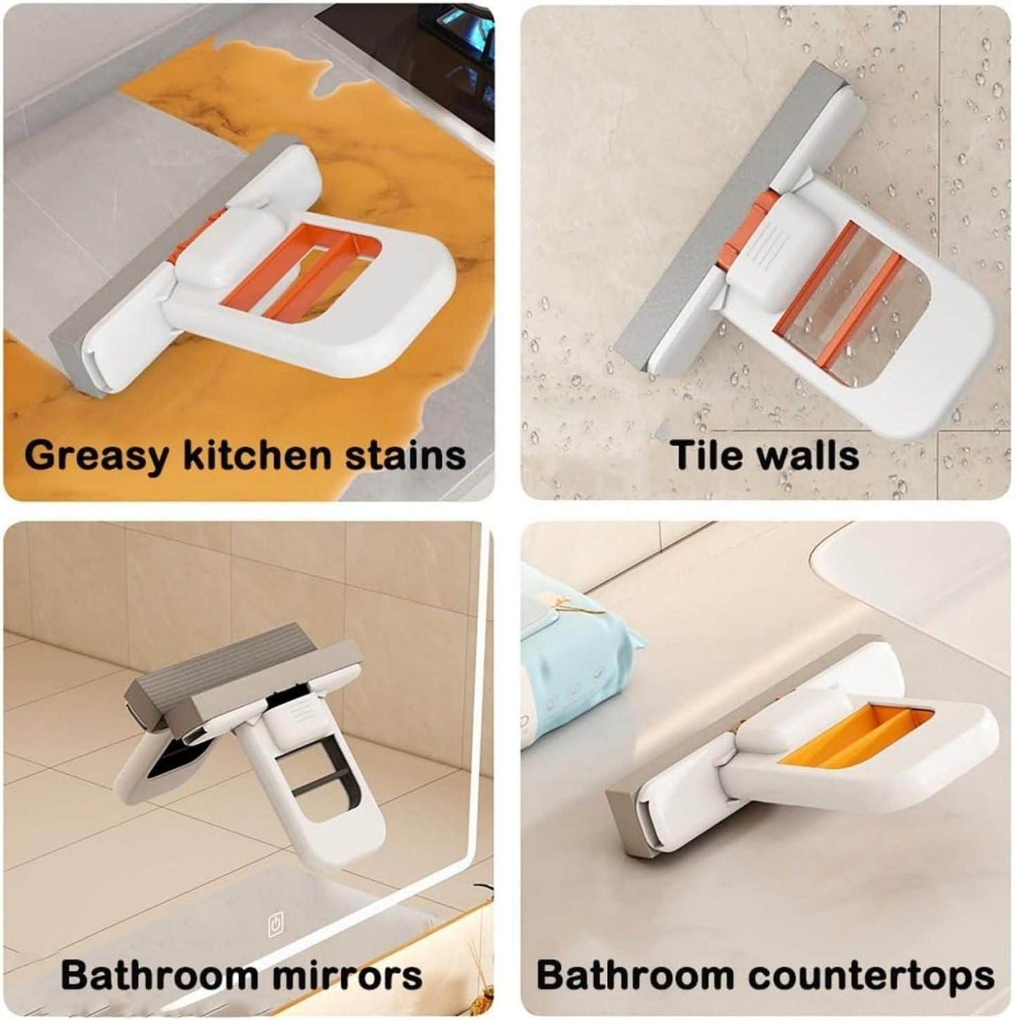 Cleoné™  Mini Foldable Cleaning Squeegee